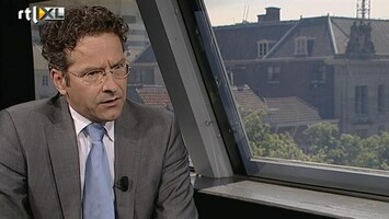 RTL Z Nieuws Dijsselbloem verdedigt PvdA-leider Samsom