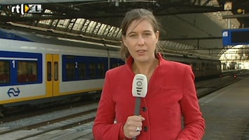 RTL Z Nieuws Geen treinverkeer rond Amsterdam: chaos