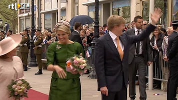 RTL Nieuws Luxemburg eerste bestemming koning Willem-Alexander