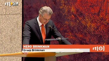 RTL Z Nieuws Brinkman: het ging Wilders om de stemmen