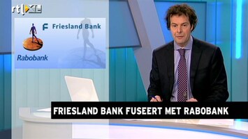 RTL Z Nieuws Coöperatieve fusie Frieslandbank en Rabobank