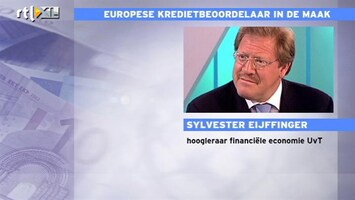 RTL Z Nieuws Eijffinger: business model Roland Berger als kredietbeoordelaar is gezonder dan van huidige 3 spelers