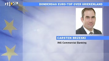 RTL Z Nieuws Brzeski (ING): Enige optie is echte oplossing eurocrisis op top donderdag