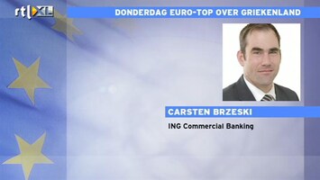 RTL Z Nieuws Brzeski (ING): Enige optie is echte oplossing eurocrisis op top donderdag