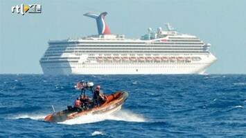 RTL Nieuws Cruiseschip vastgelopen in Golf van Mexico