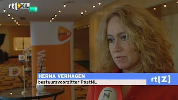 RTL Z Nieuws PostNL komt terug op eerdere reorganisatie