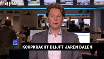 RTL Z Nieuws Koopkracht tot en met 2015 op of onder nul