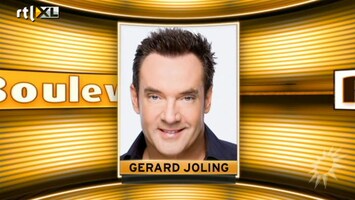 RTL Boulevard Platina plaat voor Gerard Joling en Jandino