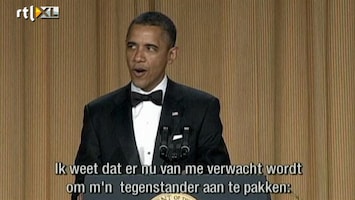Editie NL Obama blijkt grapjas