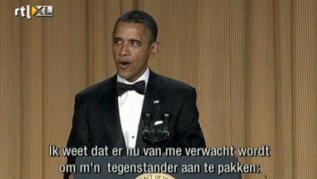 Editie NL Obama blijkt grapjas