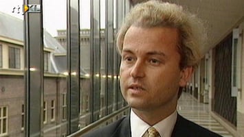 RTL Nieuws De eerste keer van Geert Wilders