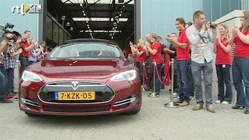 RTL Nieuws Elektrische Tesla's met de 'T' van Tilburg