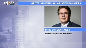 RTL Z Nieuws Salarissen bankiers moeten omlaag, dat is beter voor de kredietverlening