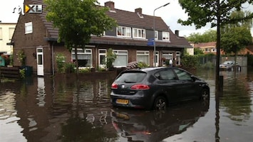 RTL Nieuws Veel wateroverlast door hevige regenval