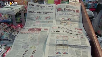 RTL Z Nieuws Aartsvijanden moeten parlement Italié vormen