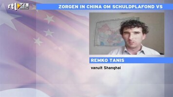 RTL Z Nieuws China maakt zich grote zorgen over schuldencrisis VS