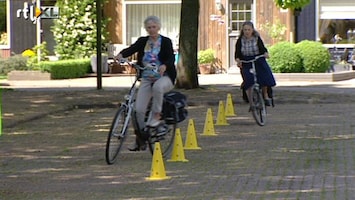 RTL Nieuws Gevaarlijk: fietsende 50-plussers