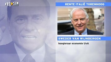 RTL Z Nieuws Sweder van Wijnbergen: volstrekt onduidelijk wat het nu wordt in Italië