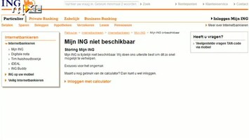 RTL Z Nieuws ING lapt problemen internetbankieren op