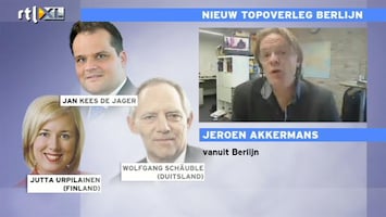 RTL Z Nieuws Merkel wil eerst sparen, maar is het dan al te laat?