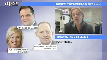 RTL Z Nieuws Merkel wil eerst sparen, maar is het dan al te laat?