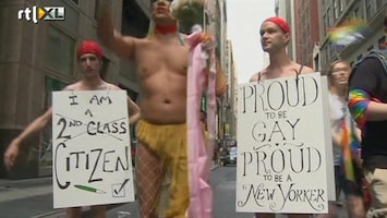 RTL Nieuws Gay Parade in New York