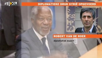 RTL Nieuws Diplomatieke druk op Syrië opgevoerd