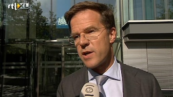 RTL Nieuws Rutte verbreekt stilzwijgen over bezuinigingen