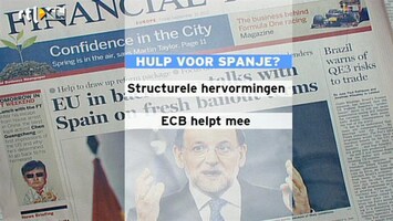 RTL Z Nieuws Het lijkt er steeds meer op dat Spanje snel aan het Europese noodinfuus gaat