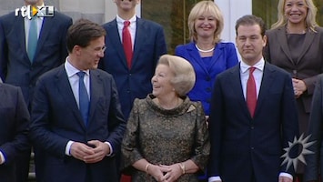 RTL Boulevard Felicitaties van BN'ers voor Beatrix