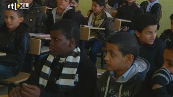 RTL Nieuws Libische kinderen eindelijk weer naar school