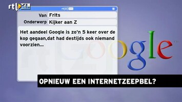 Special: De Kijker Aan Zet Het aandeel Google is zo'n 5 keer over de kop gegaan, dat had destijds ook niemand voorzien