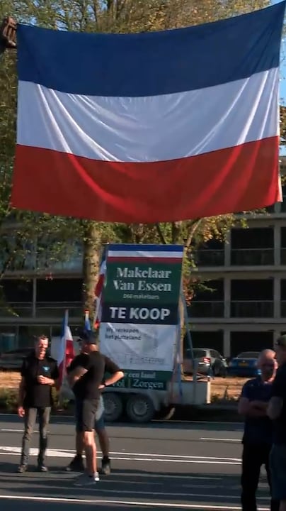 Boerenprotest nog gemoedelijk