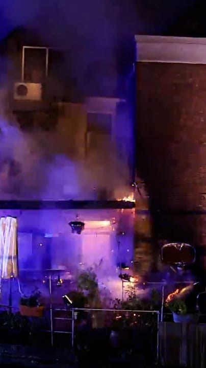 Grote brand in Delfts café
