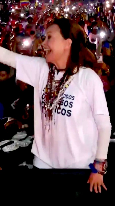 Machado terug in Venezuela