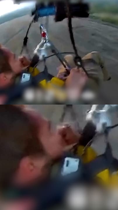 Oekraïense soldaat voor het eerst gered door drone