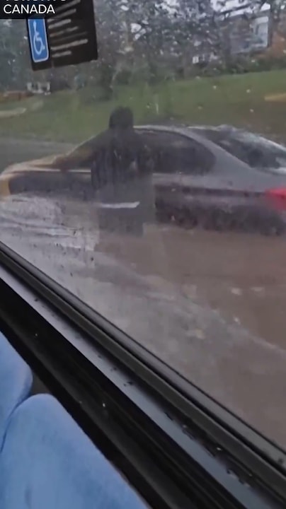 bus maakt water 