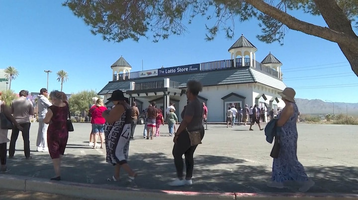 Lange rijen om jackpot van 1,7 miljard voor winkels VS