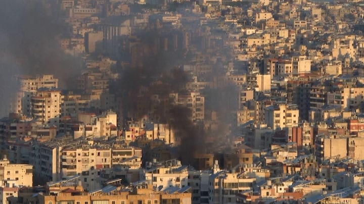 Israël bombardeert Beiroet: 'We zullen Hezbollah vinden en uitschakelen'