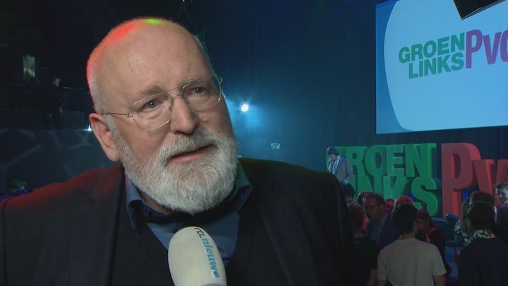 Timmermans (GL-PvdA) hoopvol na exitpolls: 'Geeft moed en kracht'