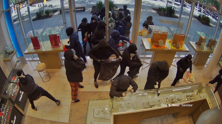 Brutale juwelenroof in Californië: groep overvallers slaat toe