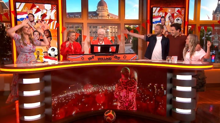 Geen WK-wedstrijd maar RTL Boulevard-studio voor Orgel Joke