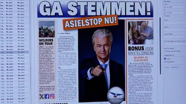 Lijsttrekkers voor één dag eindredacteur: politici schrijven eigen krant 