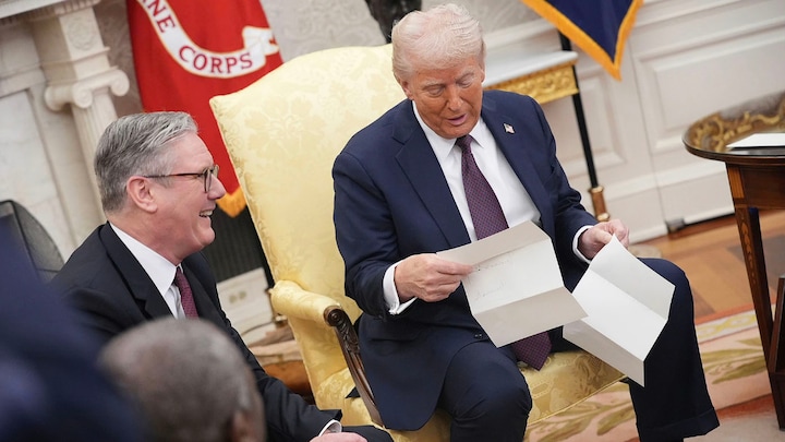 Donald Trump voor de tweede keer op staatsbezoek in Engeland: 'Soft power'