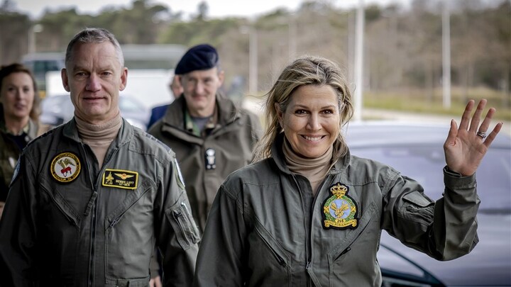 Koningin Máxima ziet ze vandaag vliegen en gaat mee met Defensie 