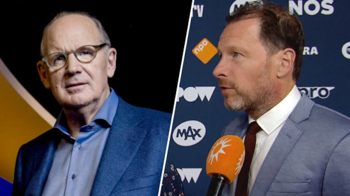 Philip Freriks stuurt berichten naar Herman van der Zandt over Slimste Mens