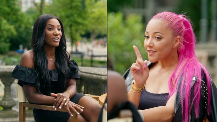 Cherry-Ann confronteert Djamila met pittige roddel over de veelbesproken Mallorcatrip