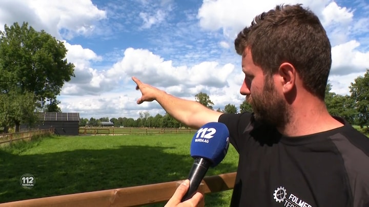 Zo'n 100 buren steken de koppen bij elkaar voor de achtervolging van dieven in Lunteren