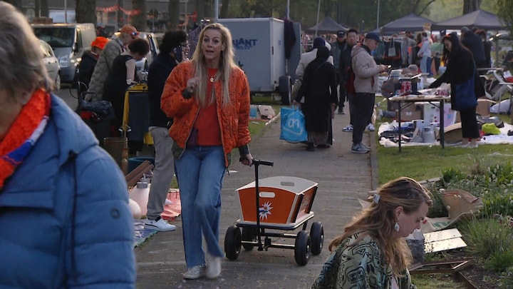 Roos Reedijk gaat helemaal los op de vrijmarkt: 'Ultieme parels scoren'