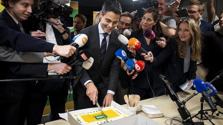 (Bijna) alle winnaars aan de taart in Den Haag: 'RTL-debat was de gamechanger'